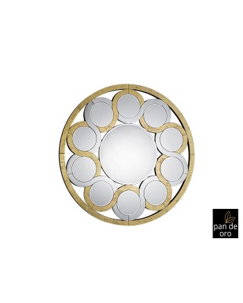 ESPEJO·ZENDAYA·ORO 120Ø